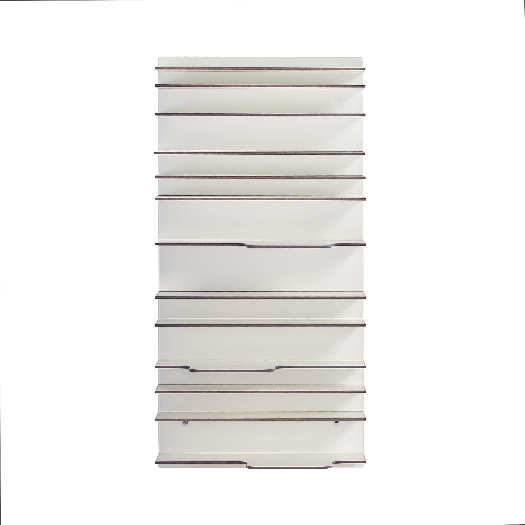 Paperback étagère à livres blanc 60x60 cm Spectrum Paperback étagère à livres blanc 60x60 cm Spectrum