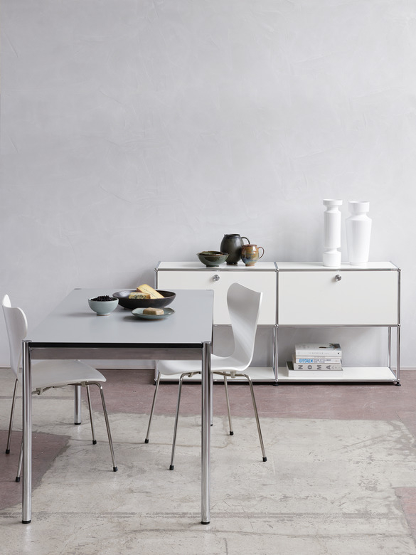 USM Haller Table 150 x 75 cm perle gris QUICK SHIP