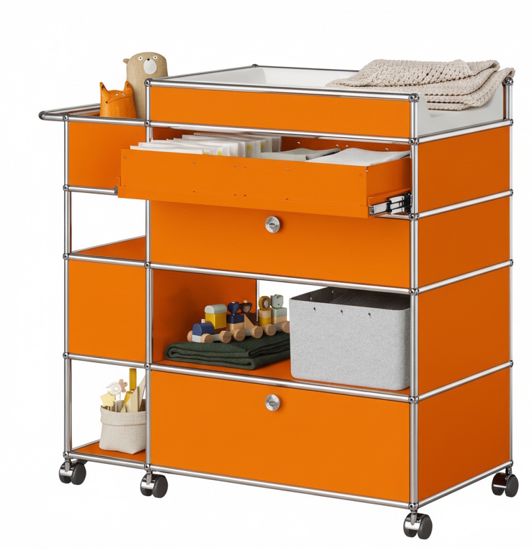 Table à langer USM Haller