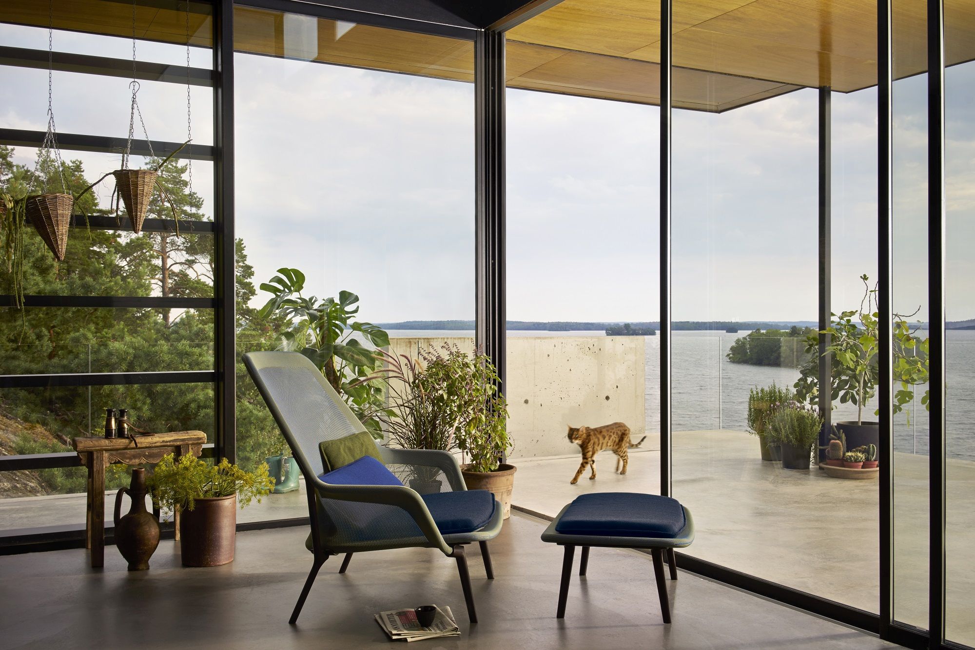Fauteuil Slow Chair Vitra 