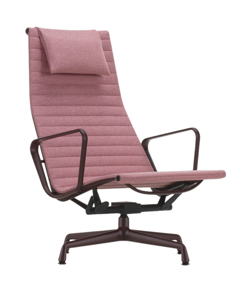 Aluminium Chair EA124 / EA 124 Fauteuil Vitra