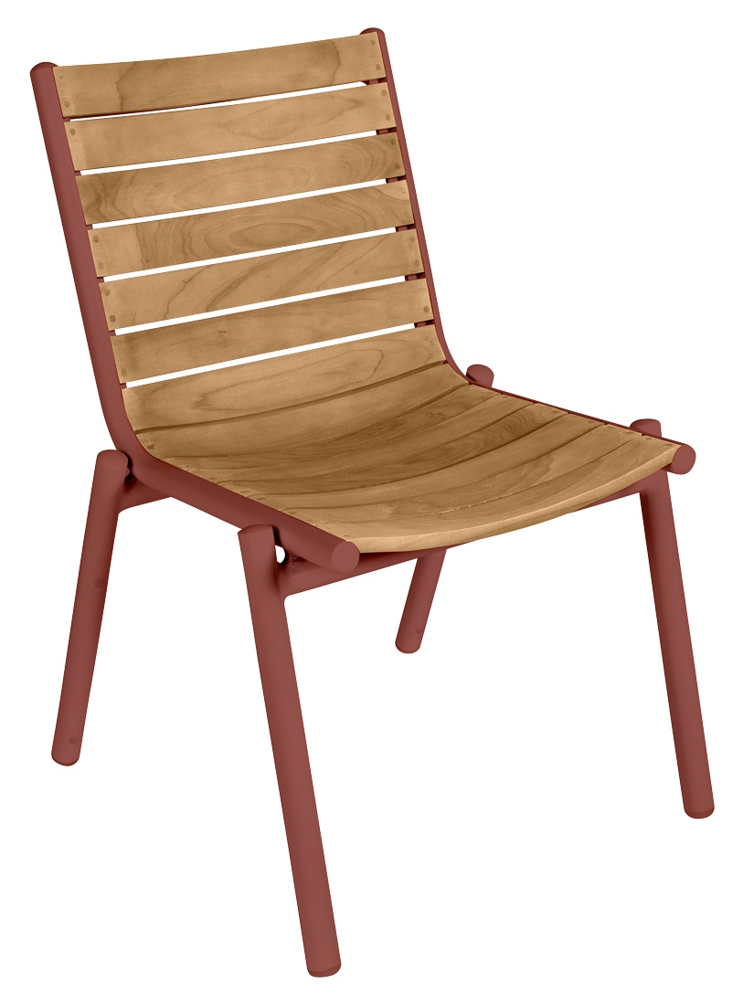 Pilotis Chaise Teck Extérieur Fermob