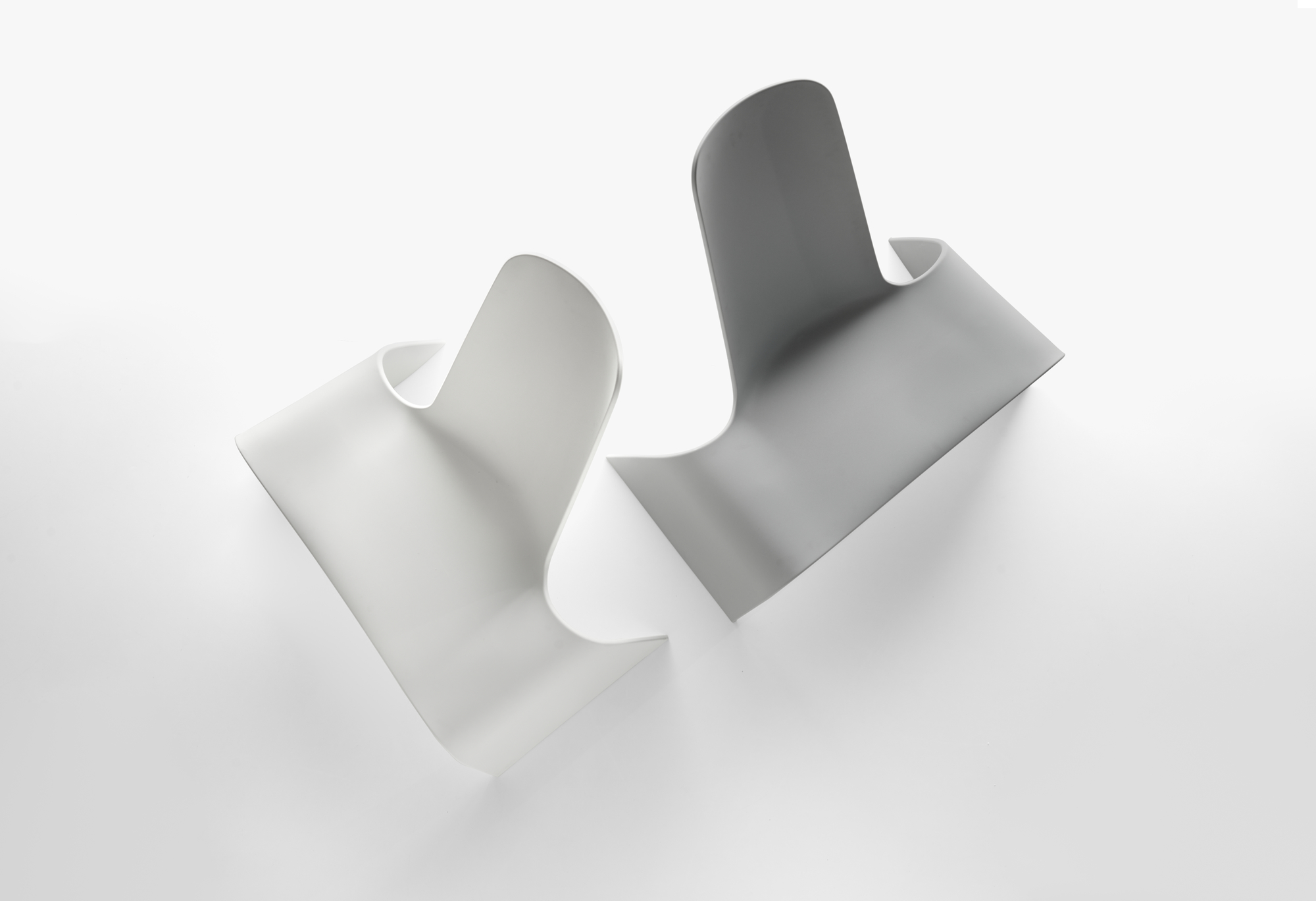 Land Lounge Chair Fauteuil Basalte Gris Plank