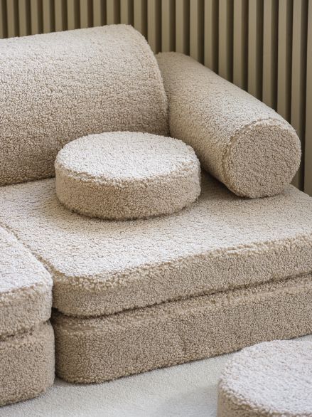 Canapé de jeu en tissu Teddy Wigiwama