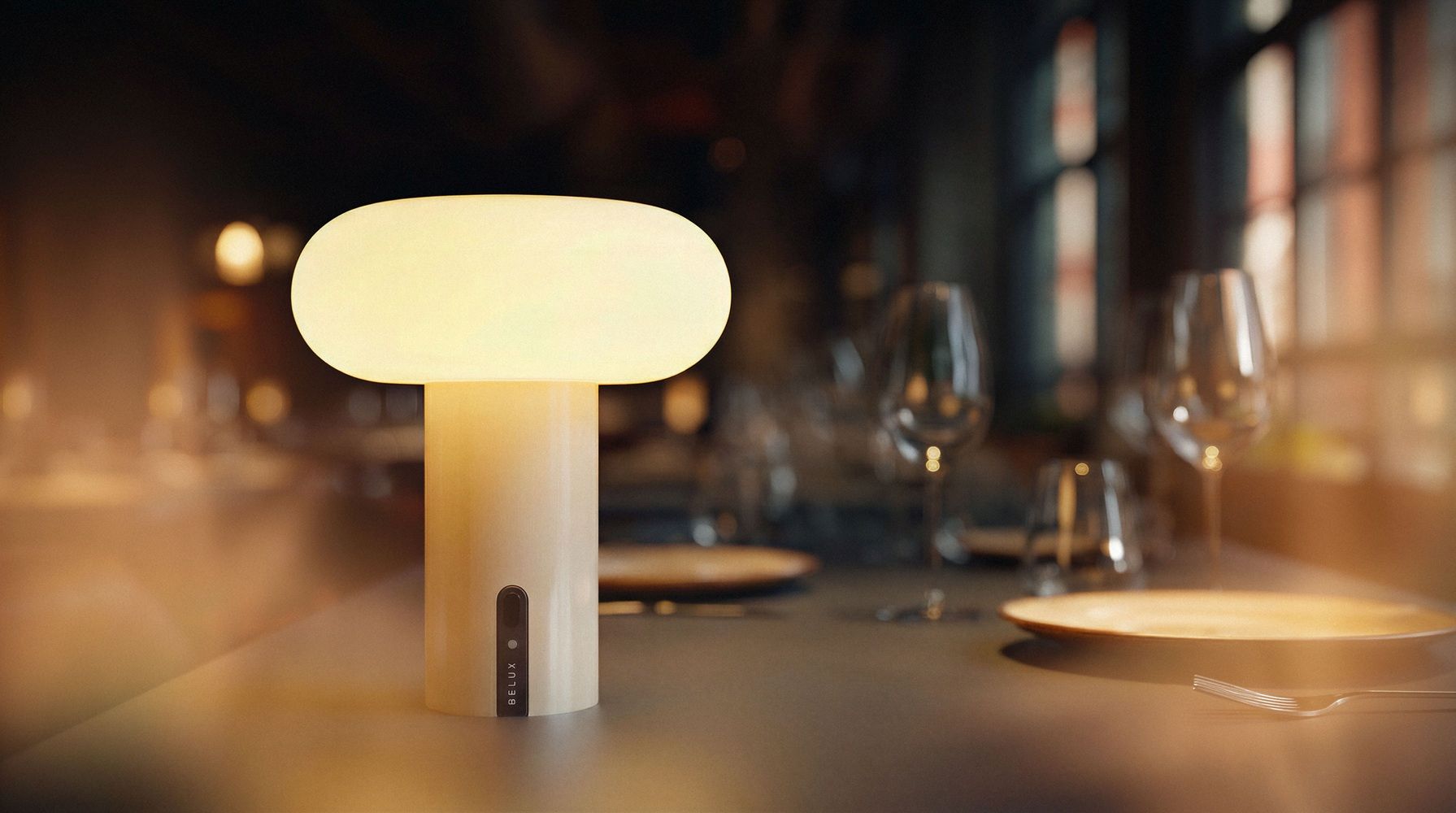 Oto Portable Lampe de table / Rechargeable lamp Belux
