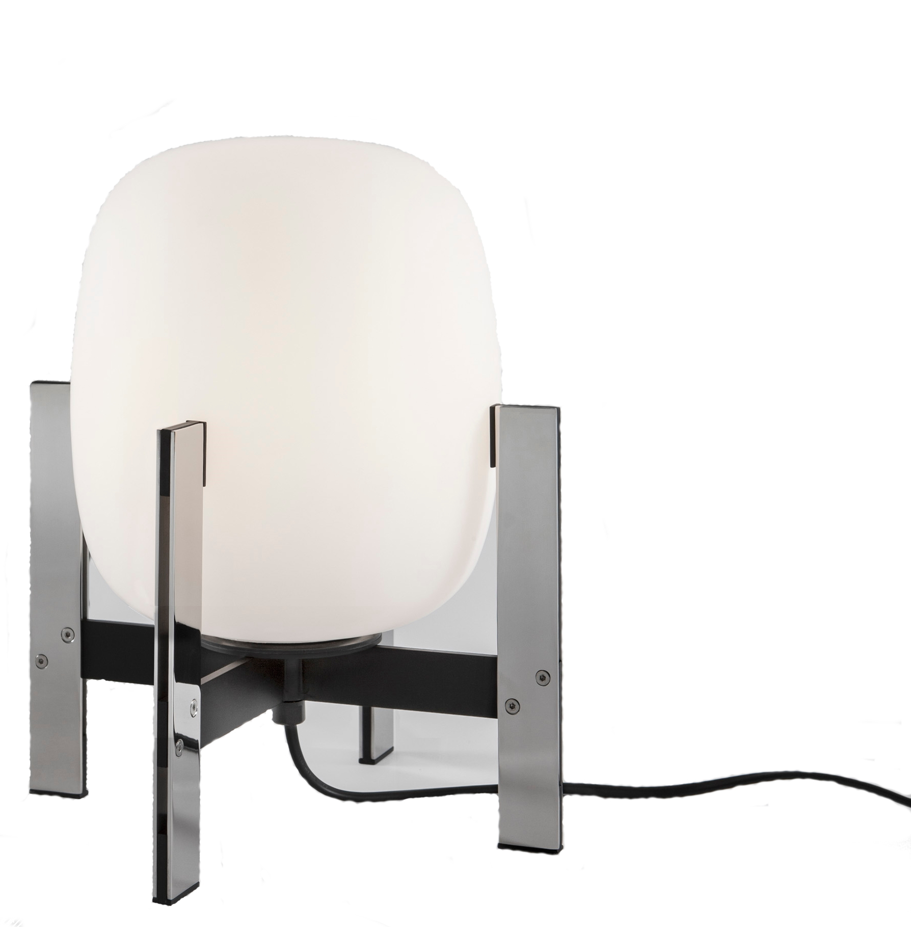 Cestita Metálica lampe de table / lanterne de table Santa & Cole