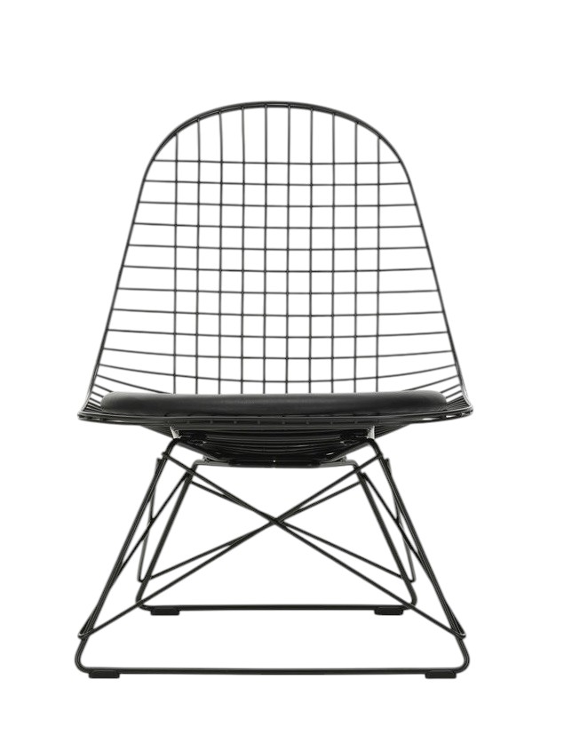 LKR-5 Wire Chair chaise avec coussin d'assise Vitra