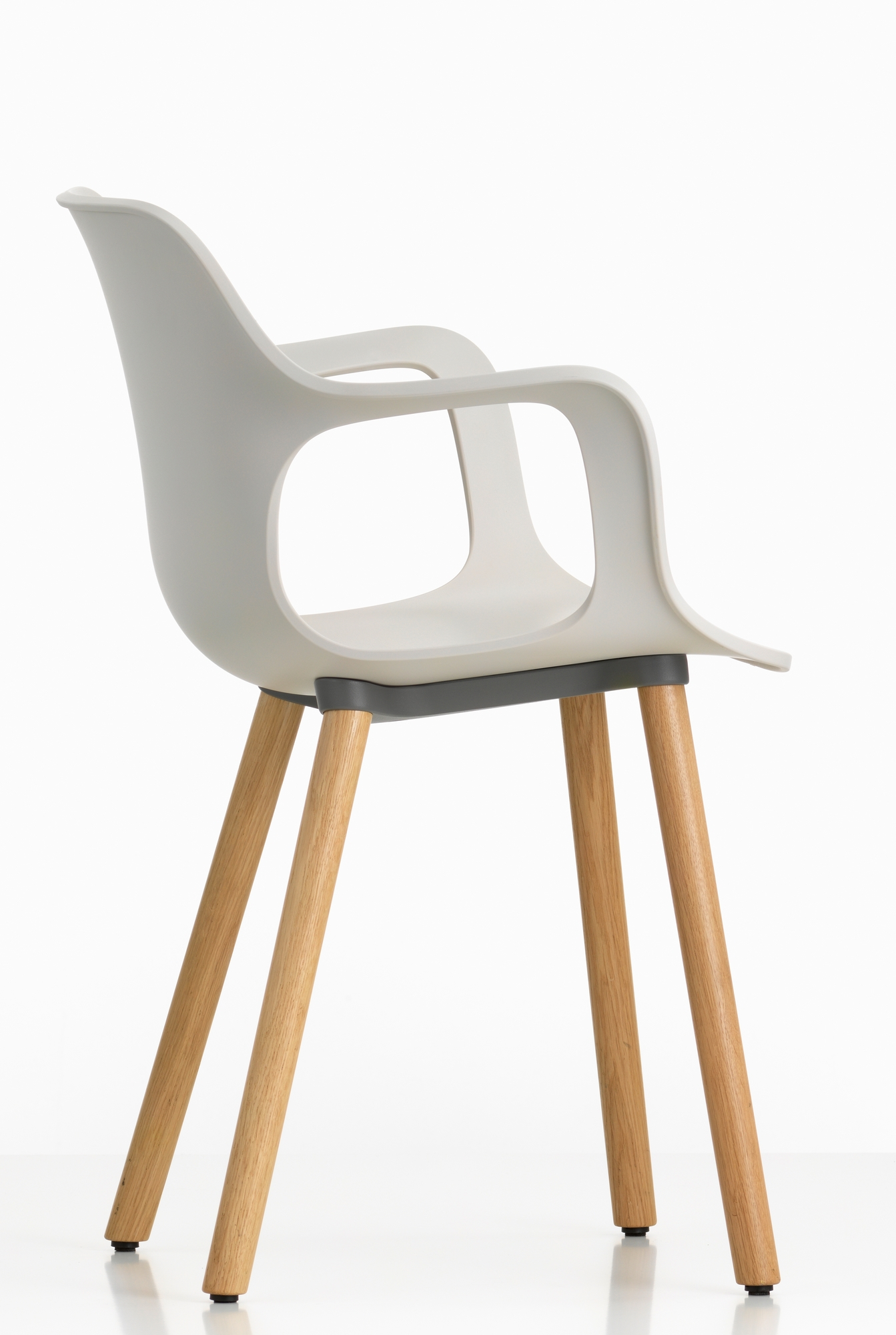 Hal RE Armchair Wood Chaise à accoudoirs Vitra