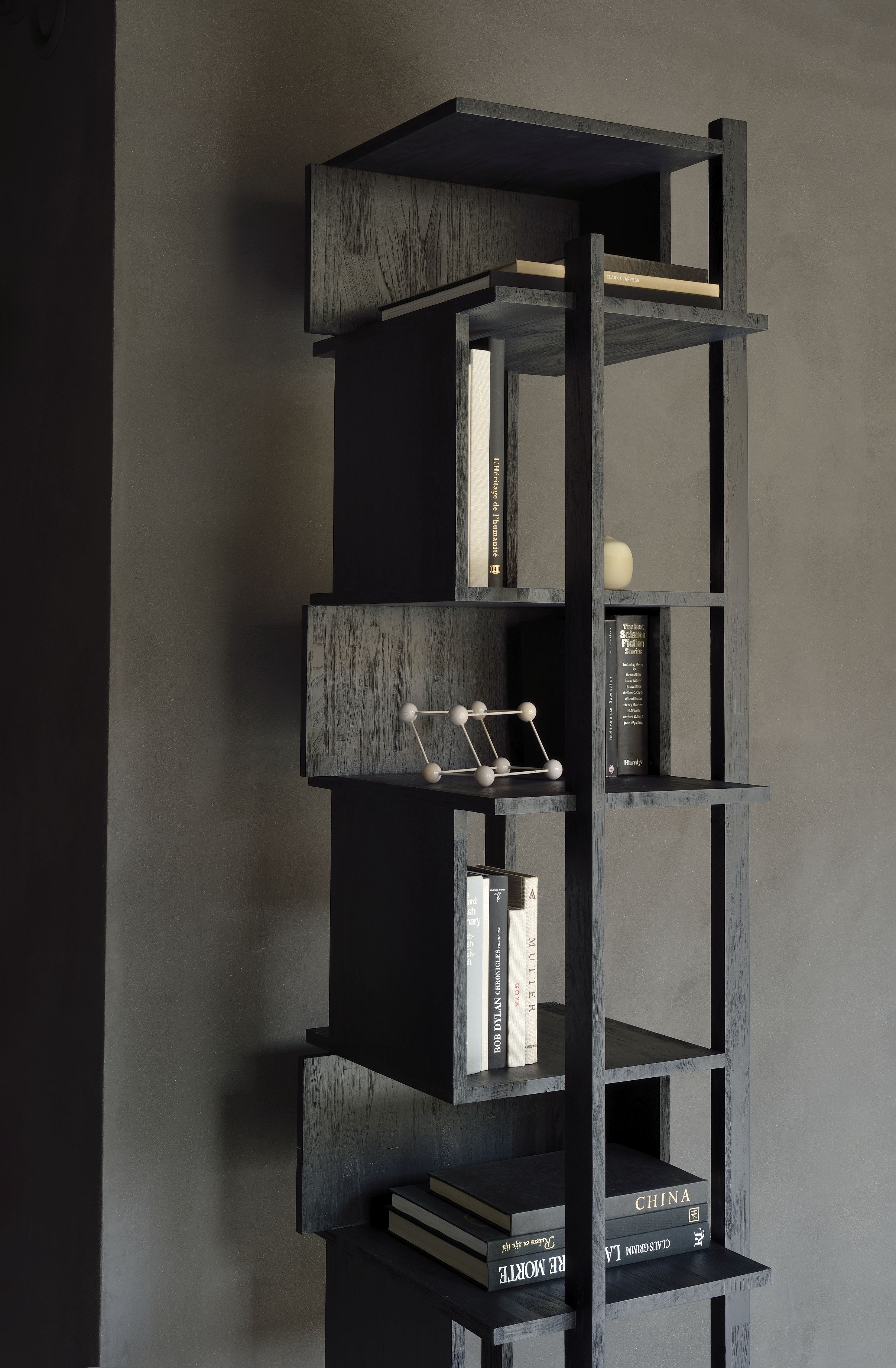 Abstract Colonne teck noire Ethnicraft