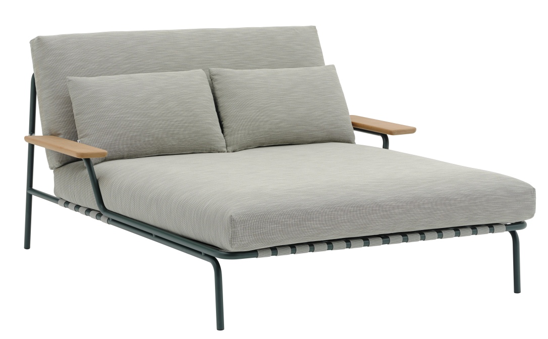 Settle Lounge Bed Chaise longue d'extérieur Muuto 