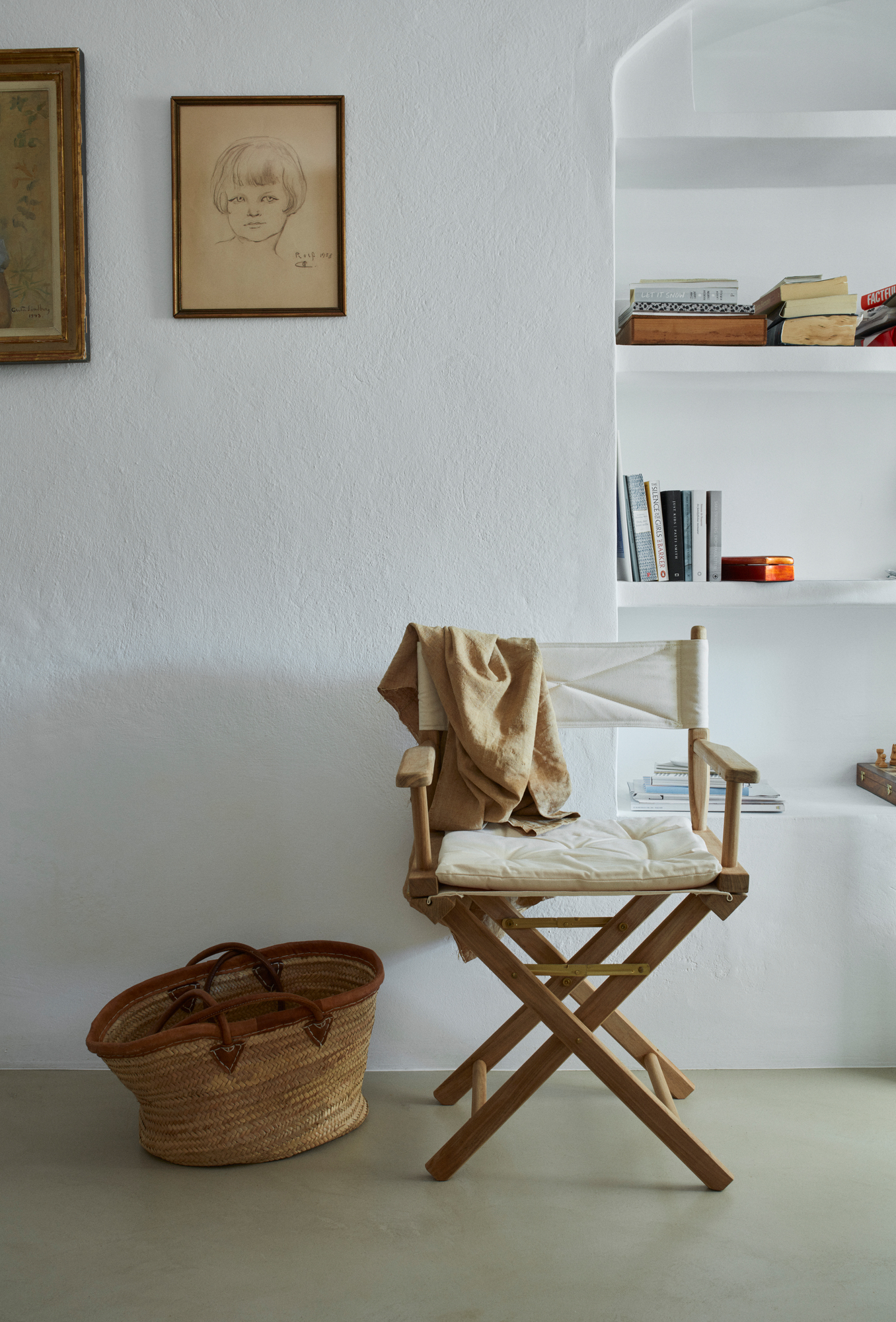Director's Chair chaise d'intérieur / d'extérieur Skagerak by Fritz Hansen