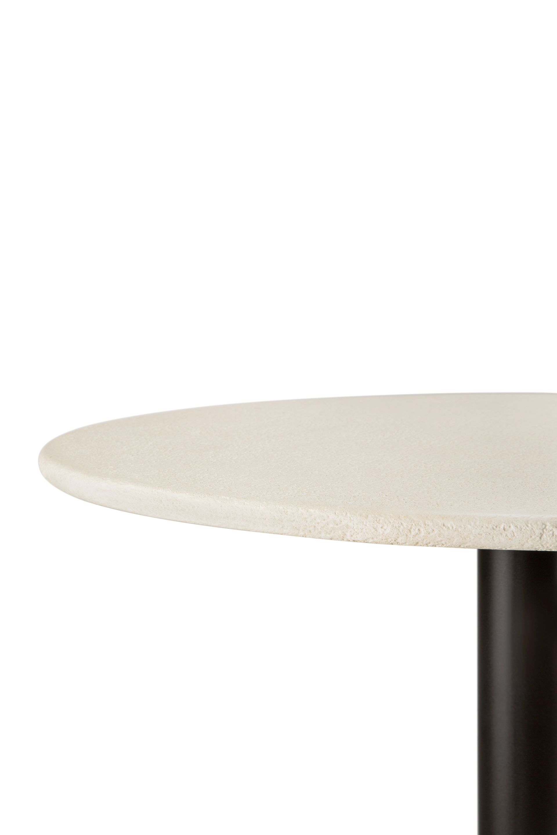 Blend Table Ø90cm Dark Bronze - Off White Ethnicraft