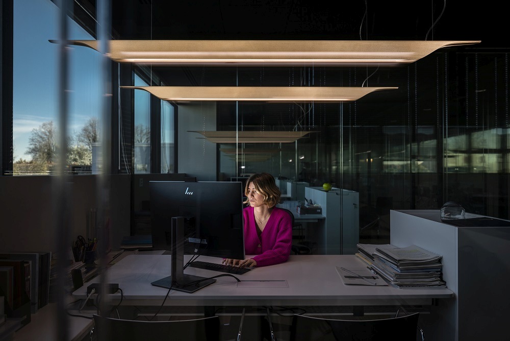 Troag media lampe de suspendue LED Foscarini