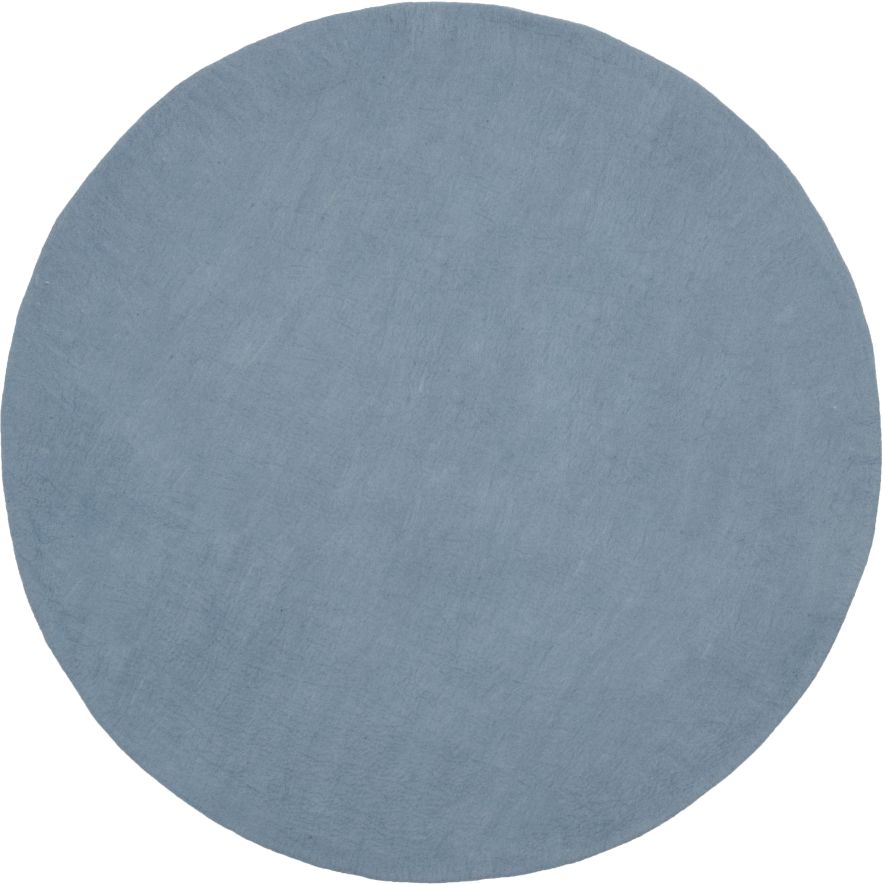 Mono Rond Tapis en feutre Ø 160 cm myfelt Mia (bleu clair)