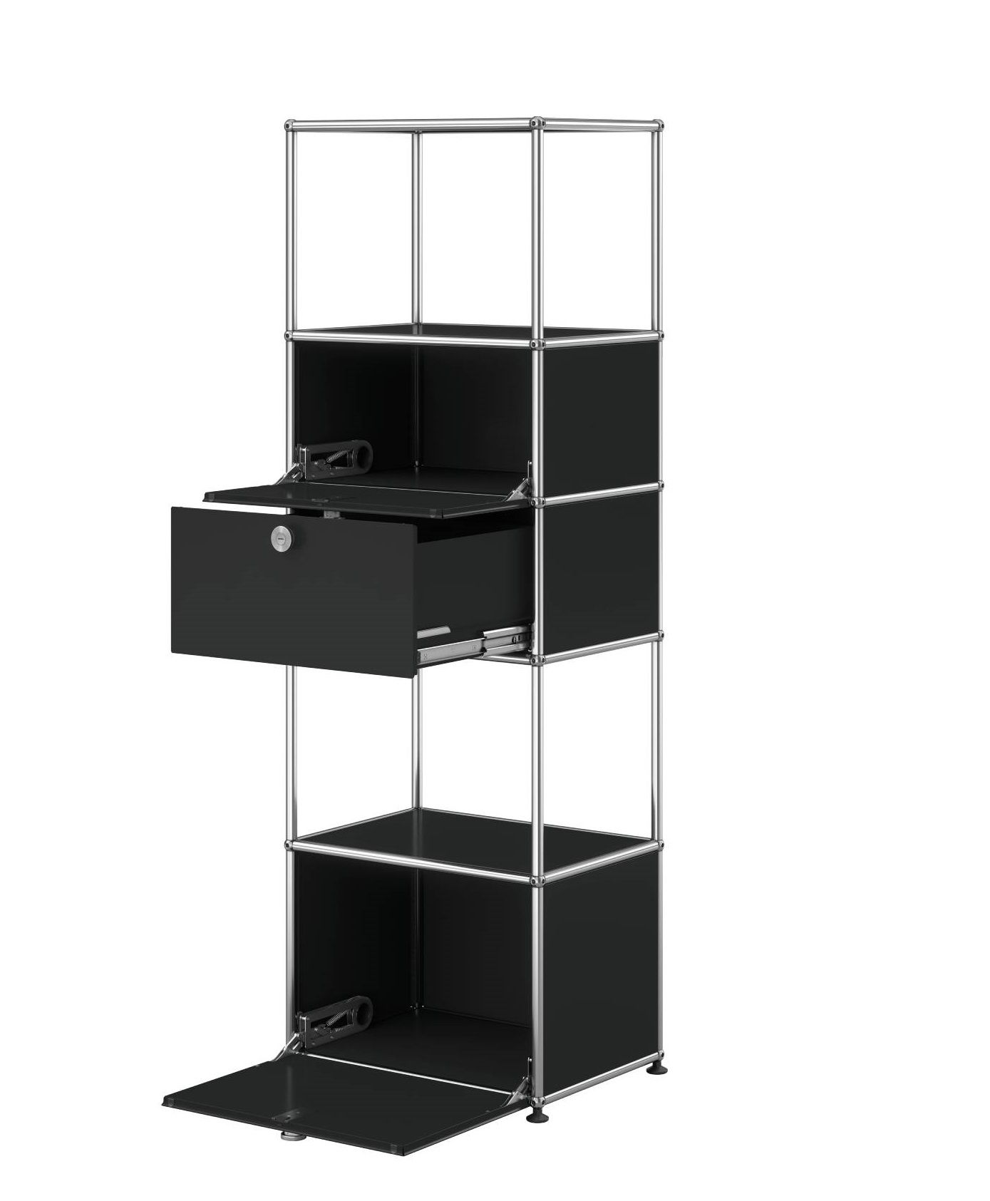 USM Haller Etagère avec cadre d'insertion