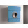 Stahl gepulvert blau