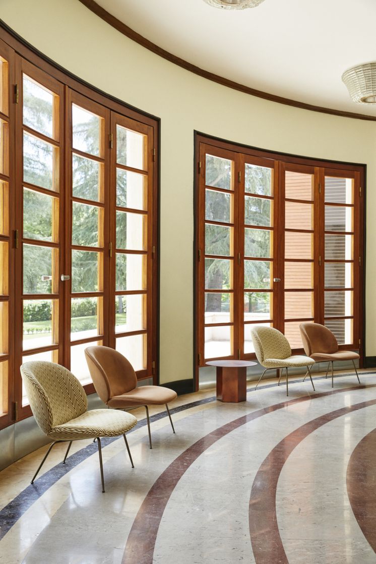 Epic Coffee Table Table basse 60 Earthy Red Acier Gubi Epic Coffee Table Table basse 60 Earthy Red Acier Gubi