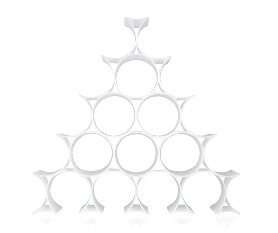 Infinity Porte-bouteilles Blanc Kartell OFFRE SPECIALE