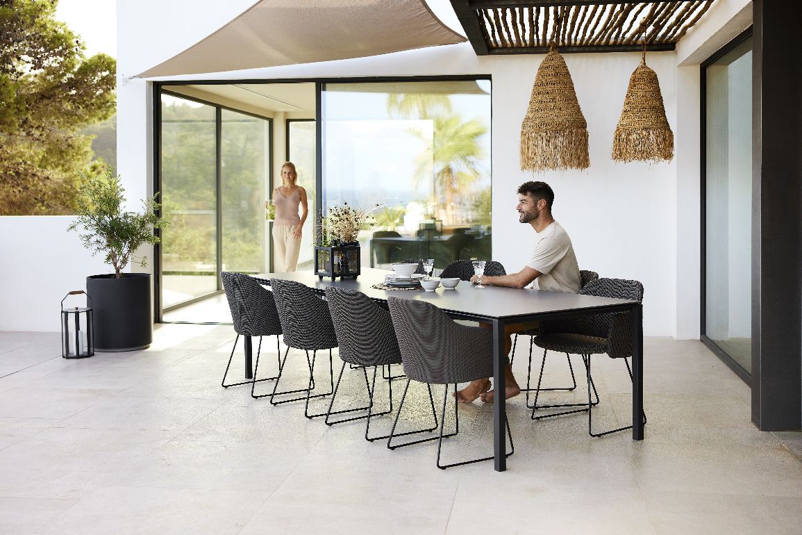 Jardinière de culture moyenne d'extérieur Cane-Line