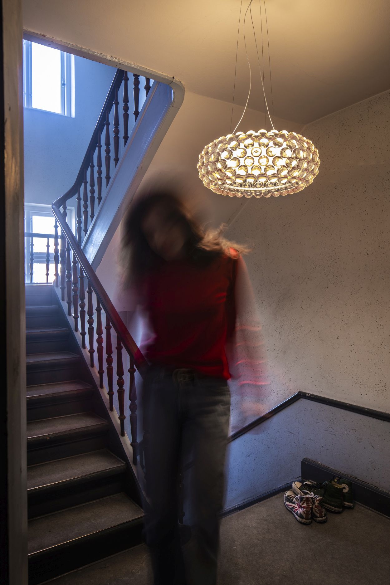 Caboche Plus Media Lampe de suspendue R7s - Transparent Foscarini
