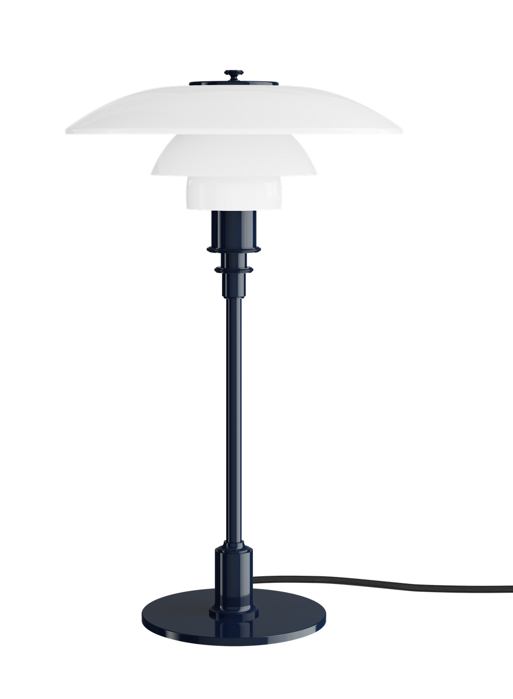 PH 3/2 Table lamp Lampe de table Glossy Louis Poulsen Deep bleu