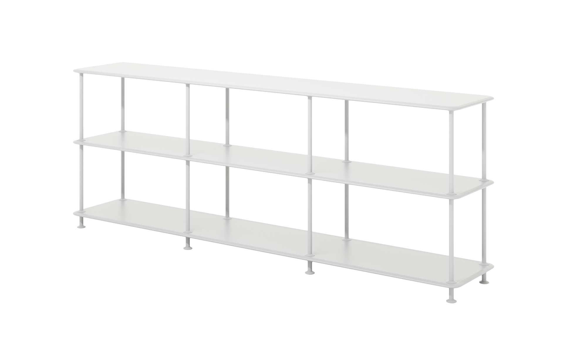 Montana Free Étagere B 203,4 x H 75,8 cm Nouveau blanc