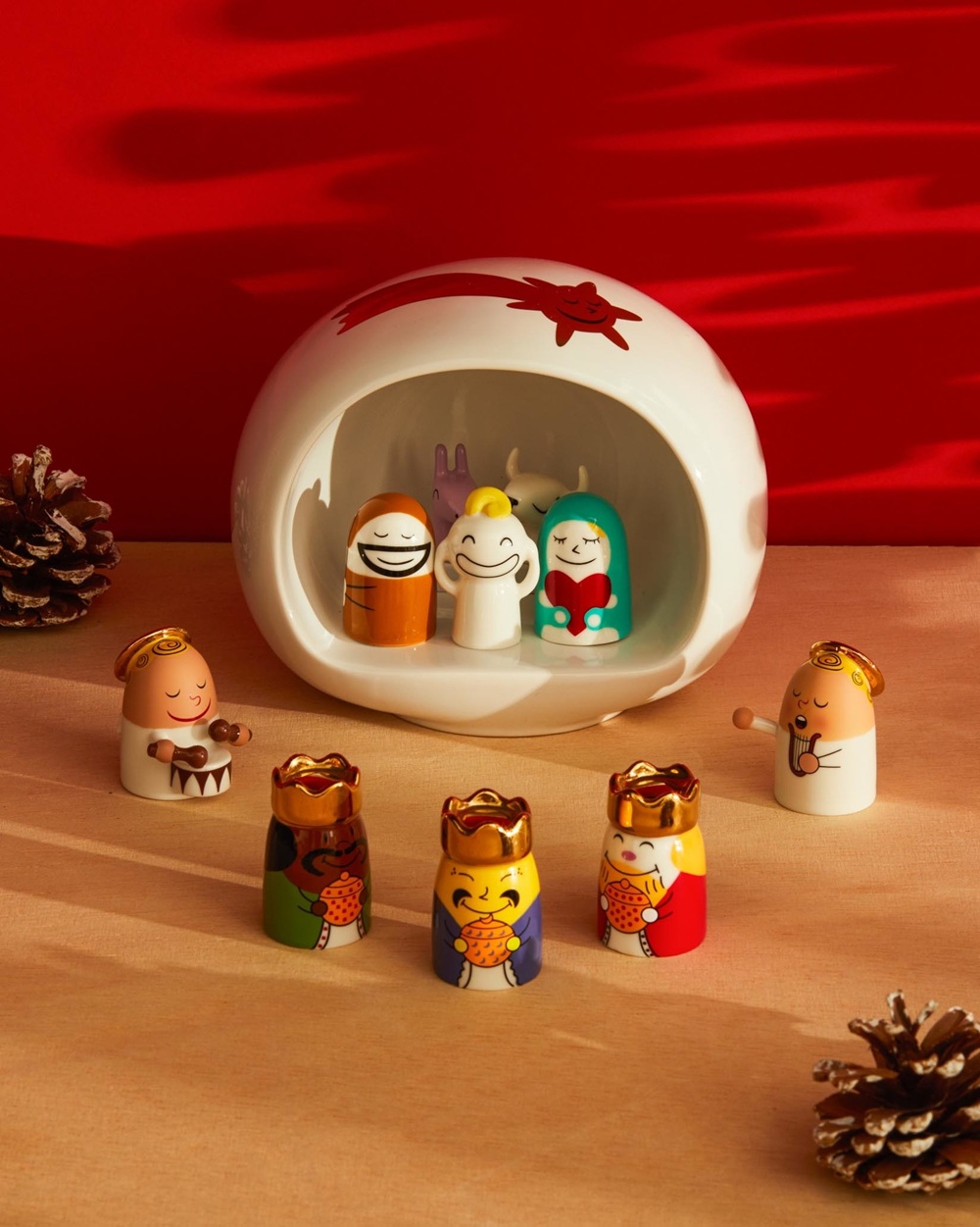 AMGI10SET Presepe Group Crèche de Noël Alessi