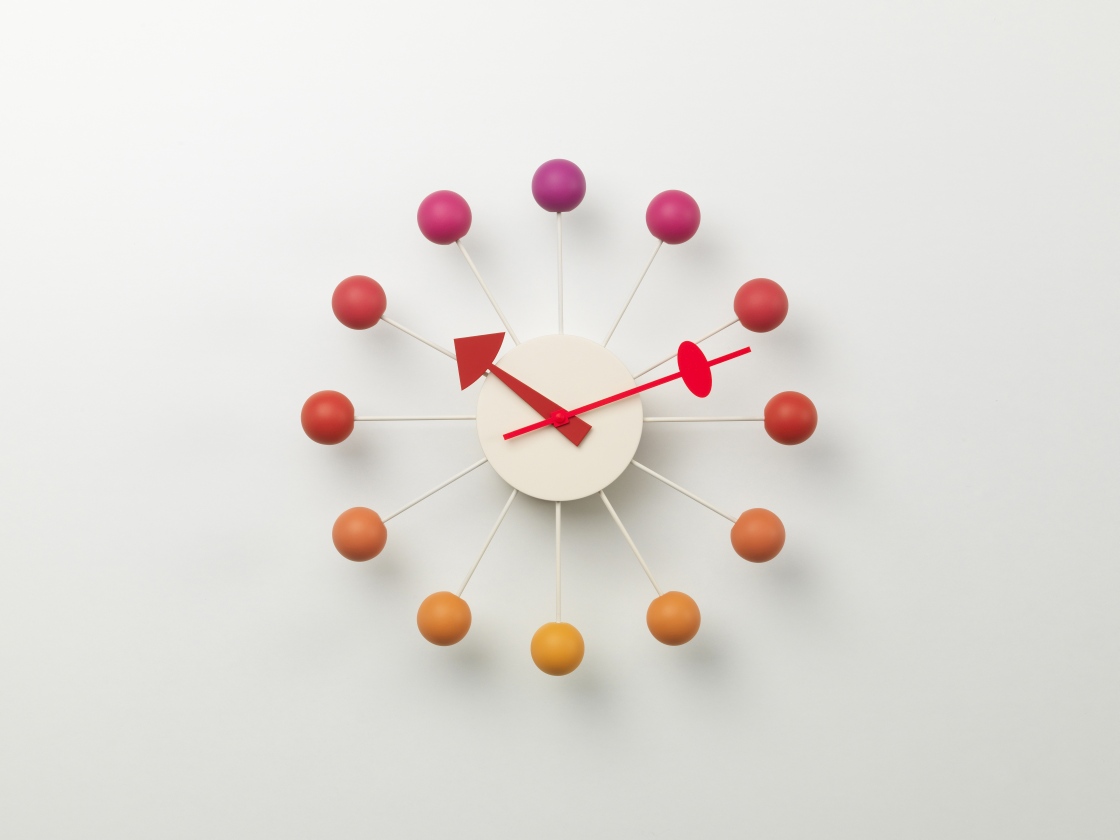Ball Clock Horloge murale Sunset Vitra LIMITED EDITION 