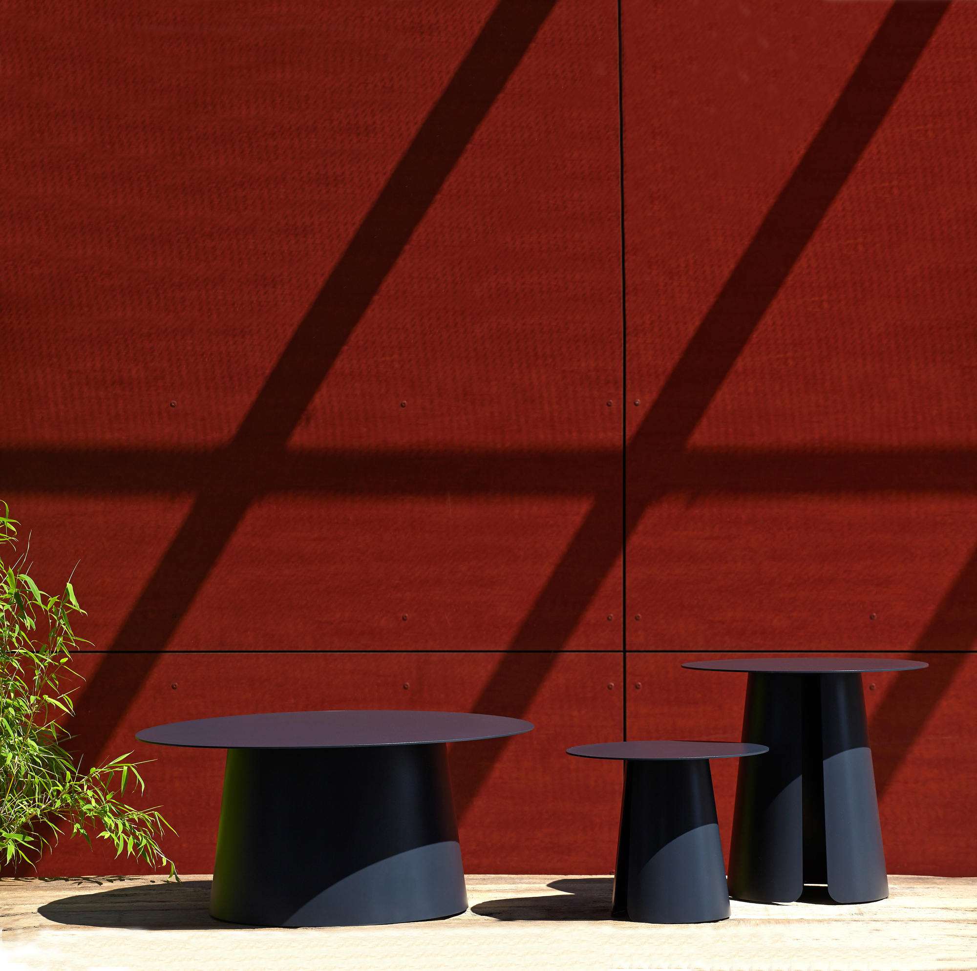 Feel table d'appoint noir Ø40 Jan Kurtz