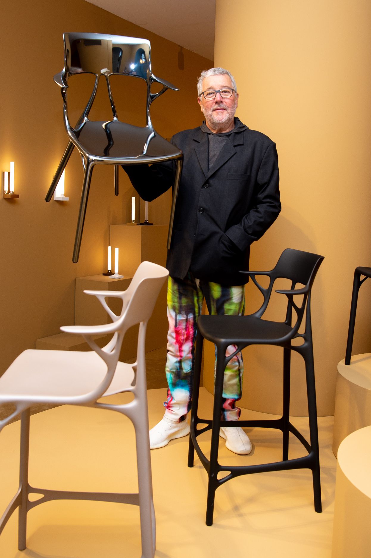 A.I. Barstool Tabouret de bar H 98 cm Kartell