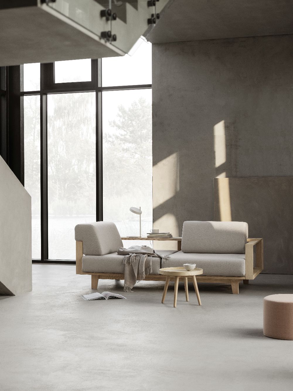 Canapé en bois / Canapé-lit Softline