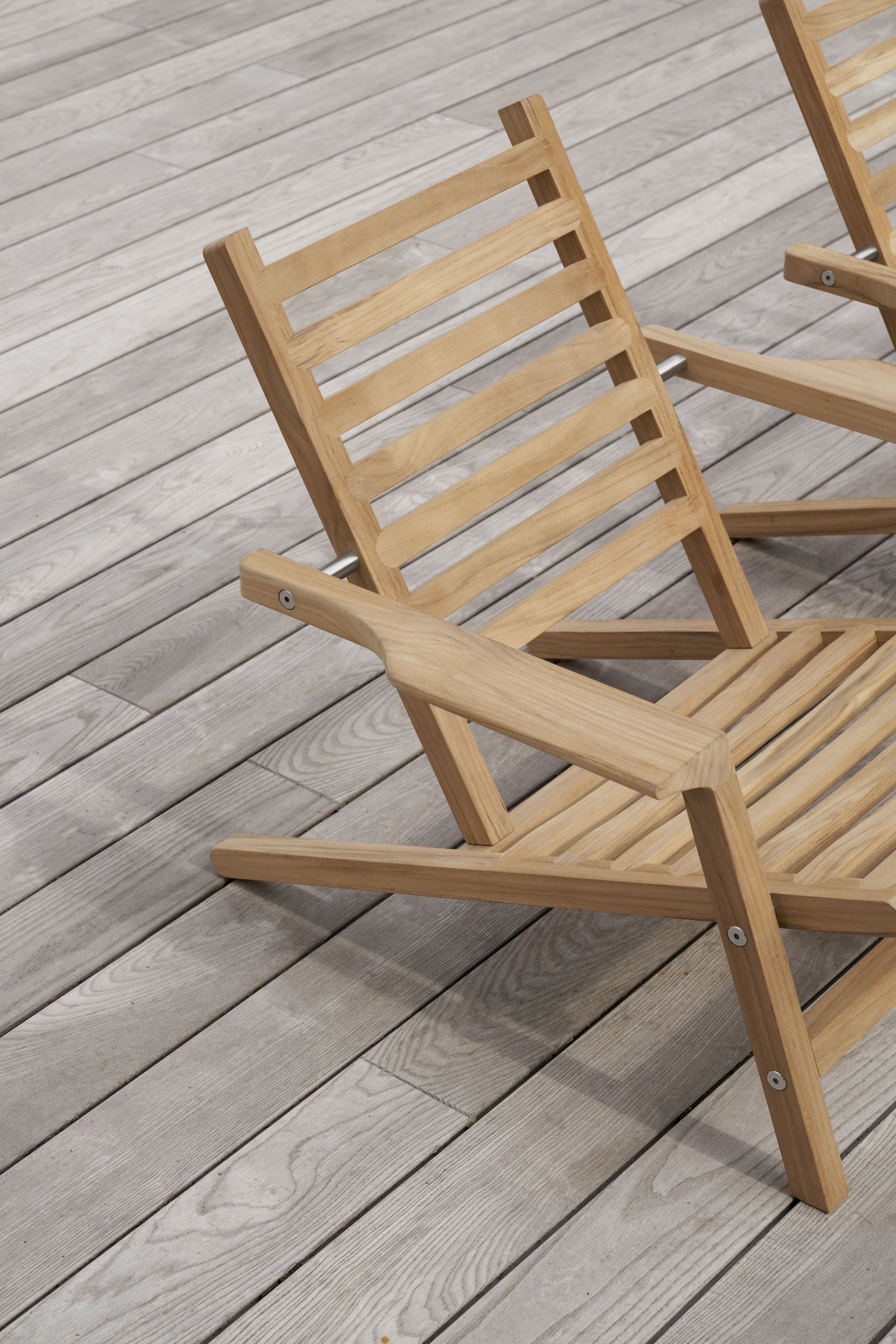 AH603 Chaise longue teck Carl Hansen & Søn 
