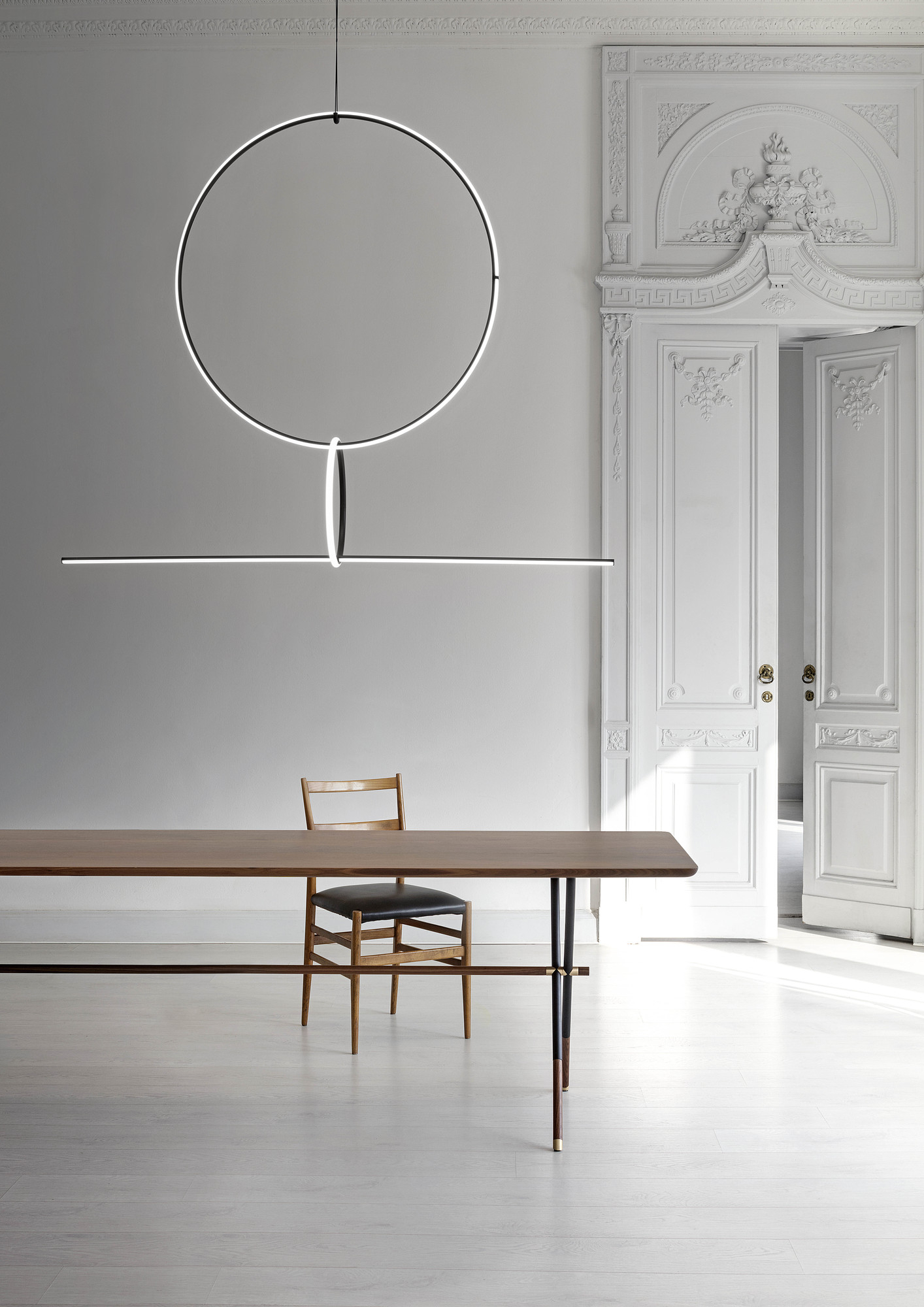Rosace pour Arrangements Lampe suspension Flos