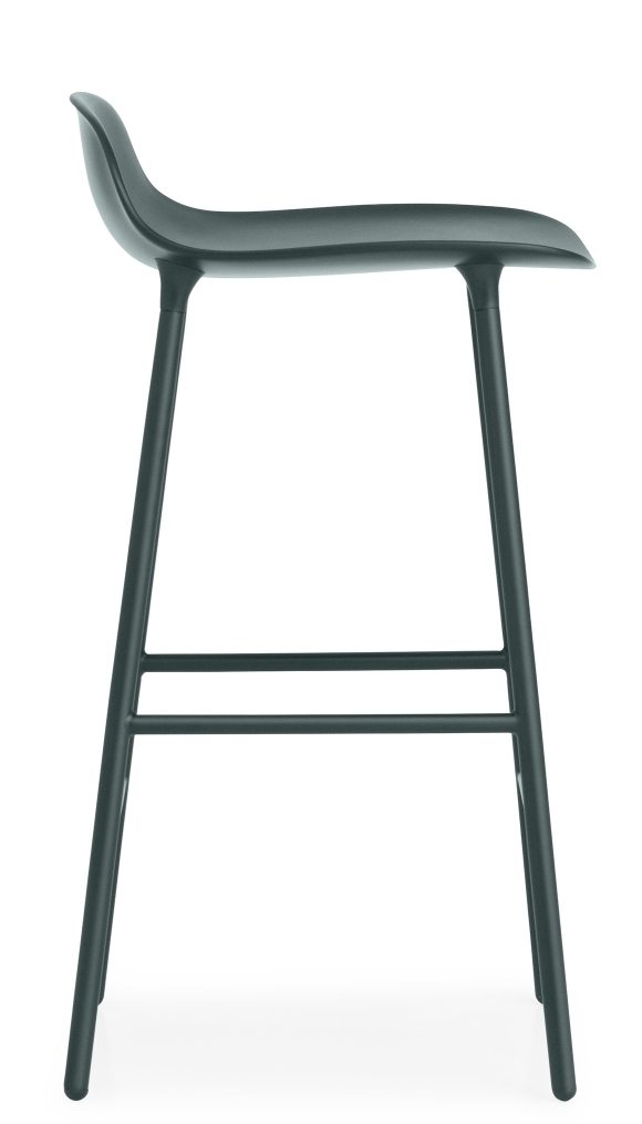 Form Barstool tabouret de bar H 65 cm Acier Normann Copenhagen