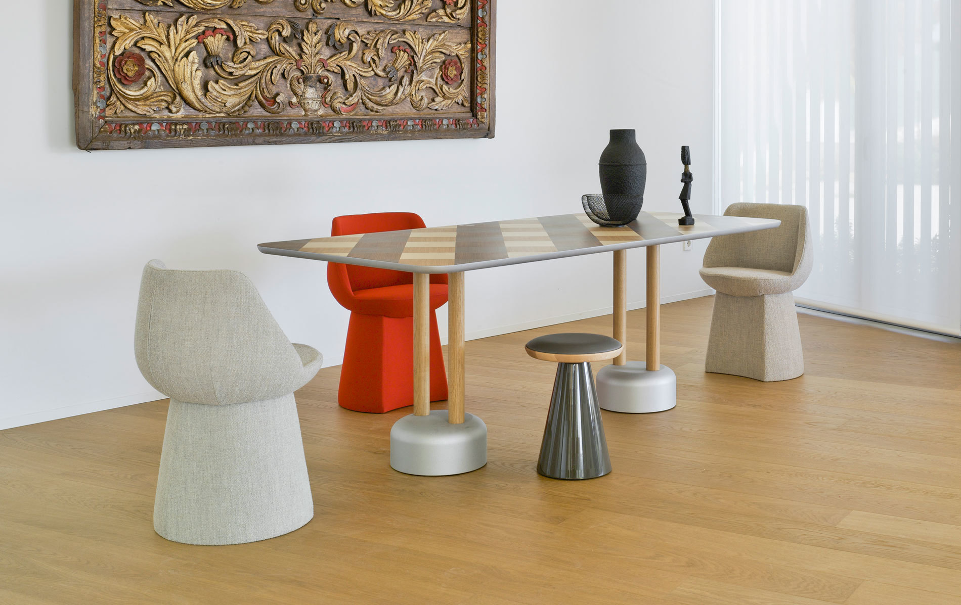 Pion tabouret Limone Sancal