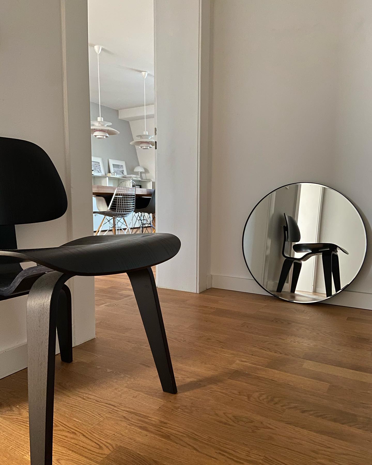 Plywood Group DCW Chaise en bois Vitra