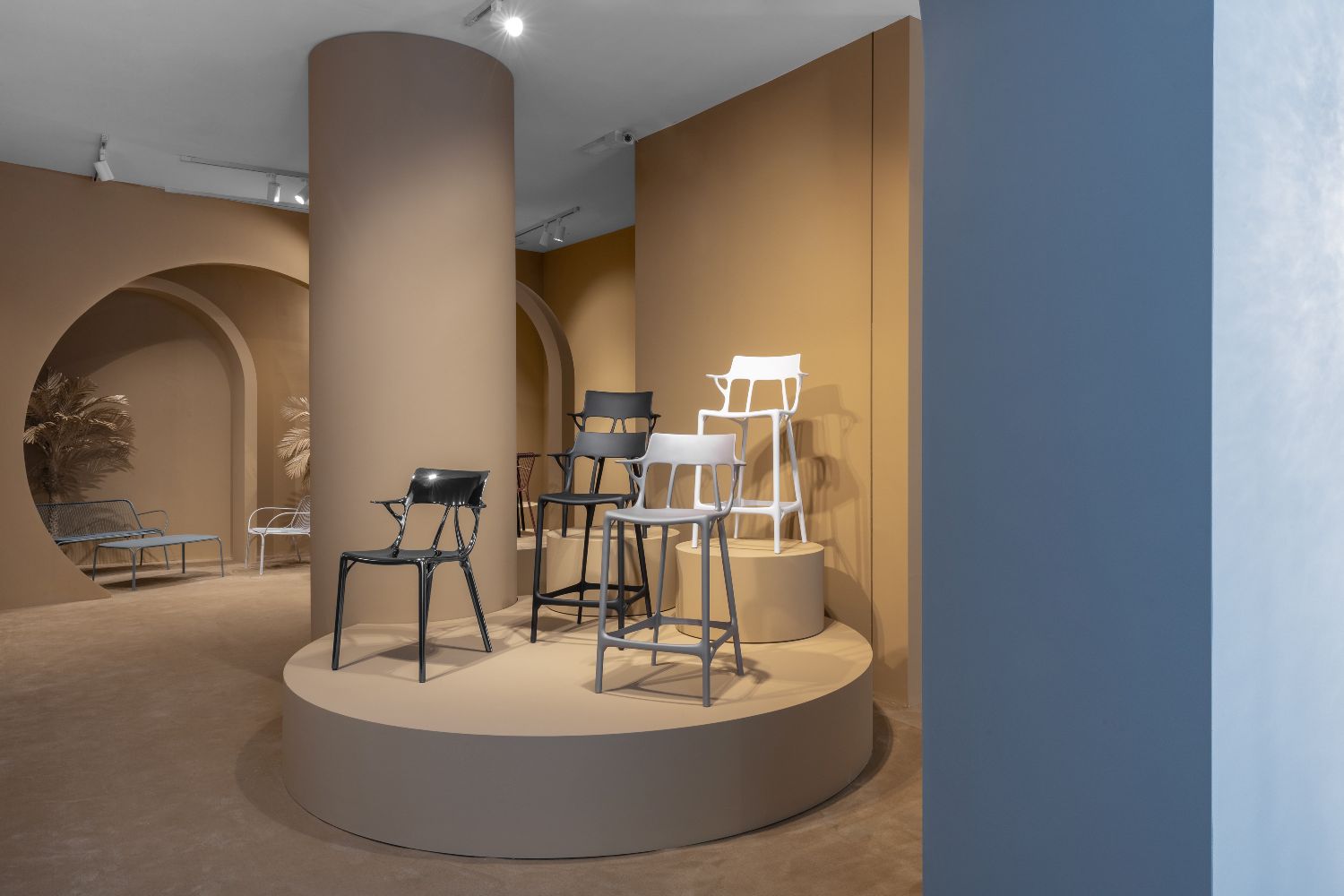 A.I. Barstool Tabouret de bar H 108 cm Kartell