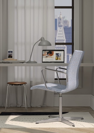 6556 T Lampe de table KAISER idell Fritz Hansen Easy grey