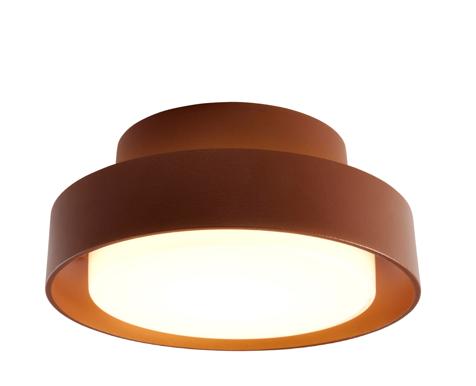 Applique Plaff-On ! 16 IP65 marset Marron rouille