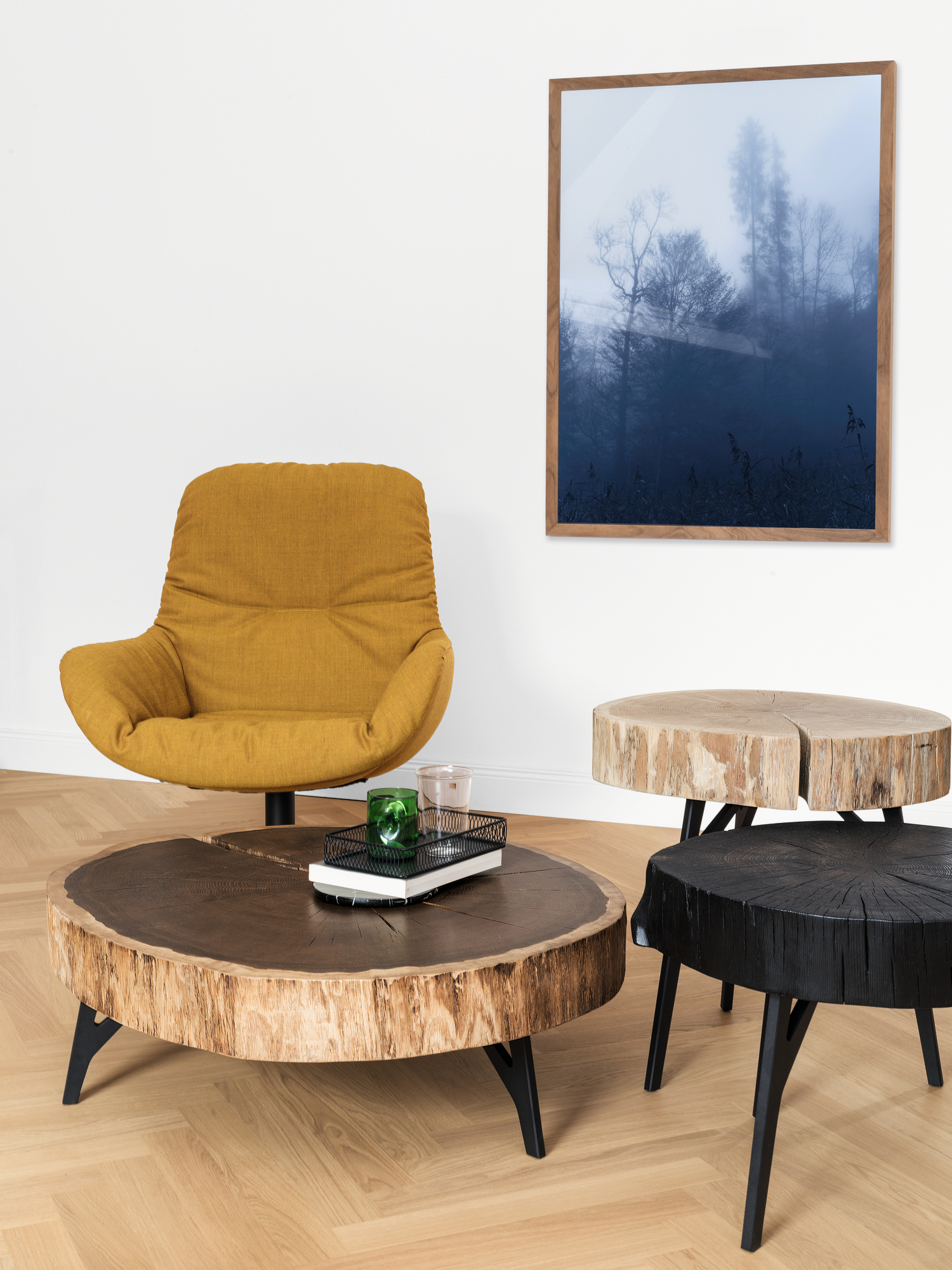Stomp tabel d'appoint H40 brut Janua