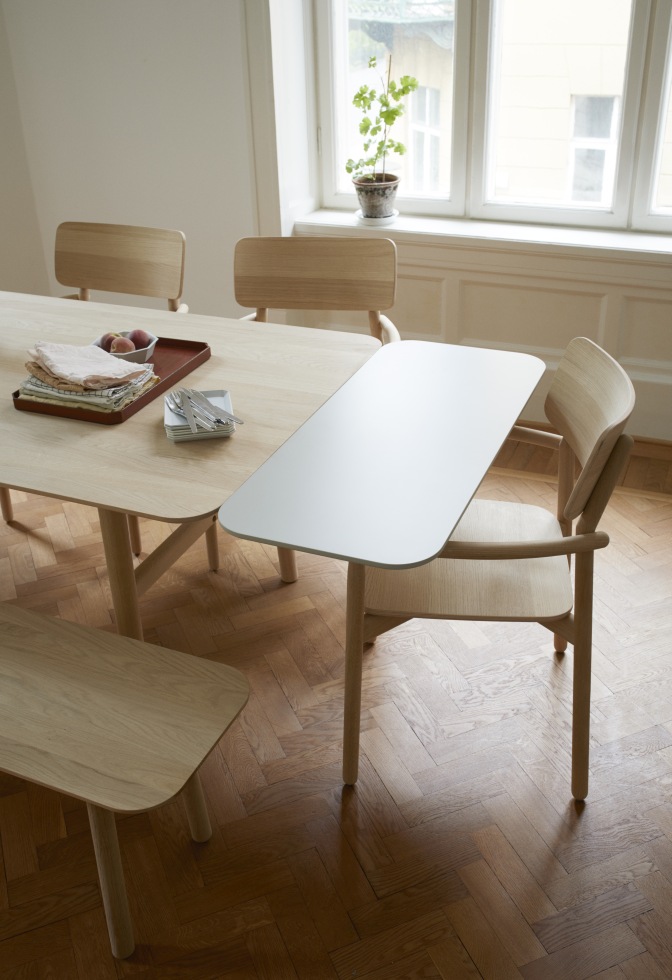 Hven Plateau d'extension pour la table Hven Skagerak by Fritz Hansen