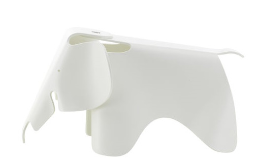 Eames Elephant Small petit RE Vitra blanc