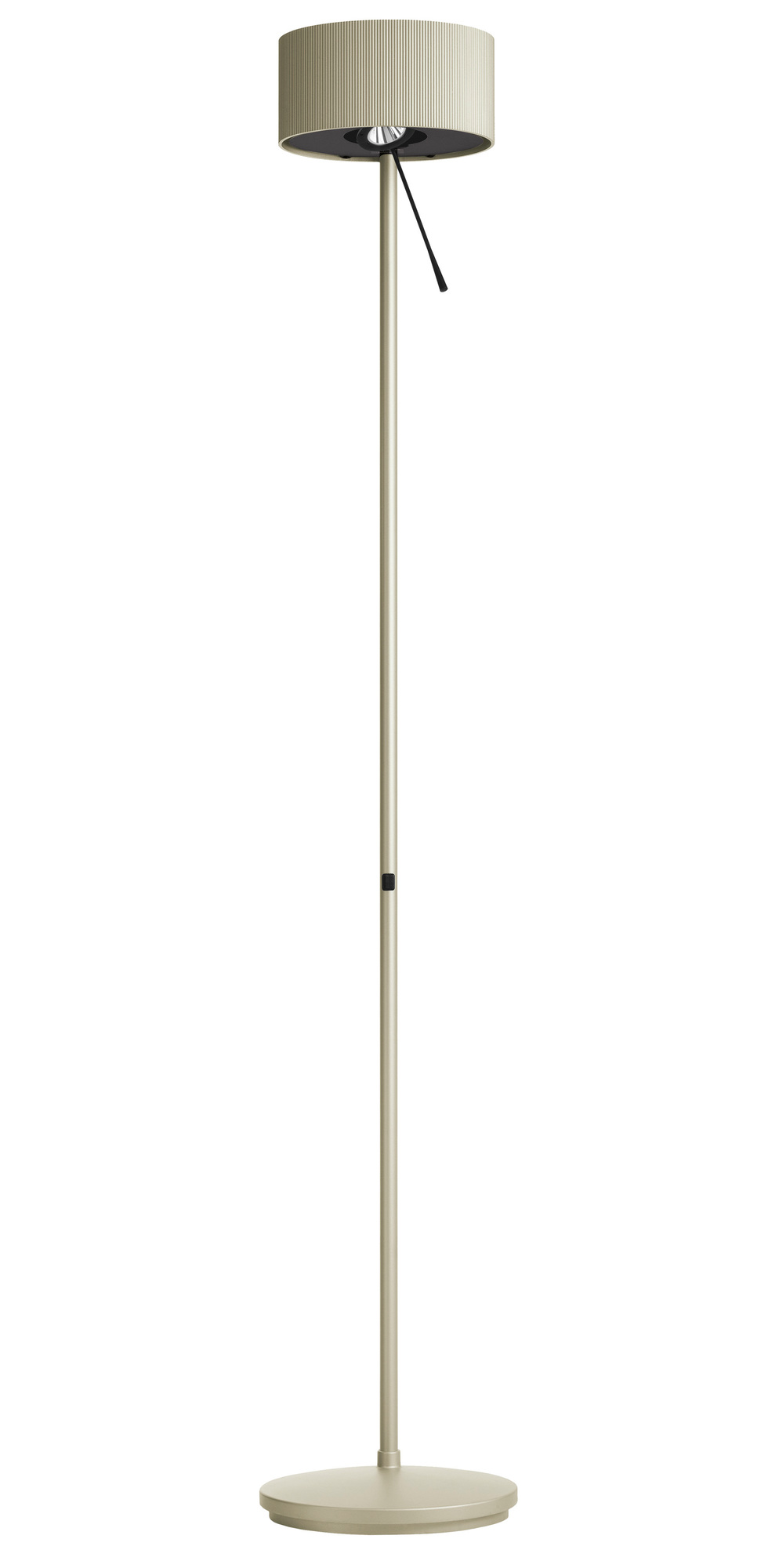 Diogenes LED Lampadaire Belux Or Gris