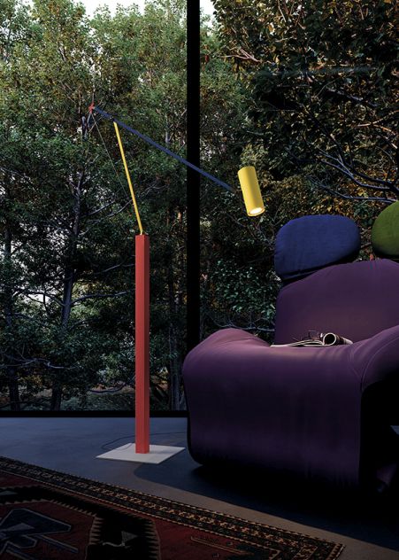 Ettorino F Lampadaire Catellani & Smith