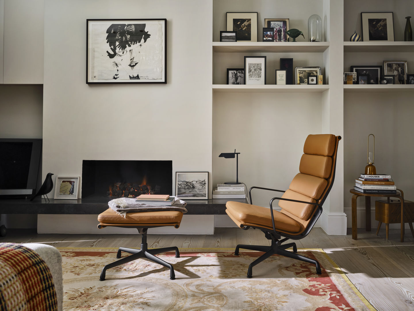 Soft Pad Chair EA223 / EA 223 Tabouret Vitra