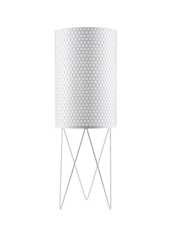Pedrera lampadaire PD2 Blanc Gubi