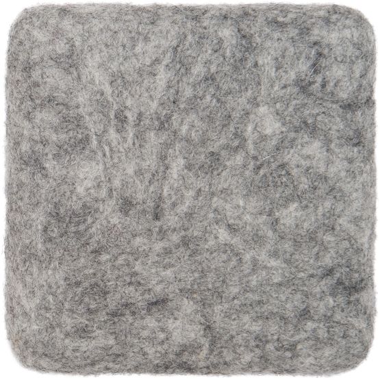 Mono Rectangulaire Tapis en feutre 160 x 230 cm myfelt Carl (gris chiné)