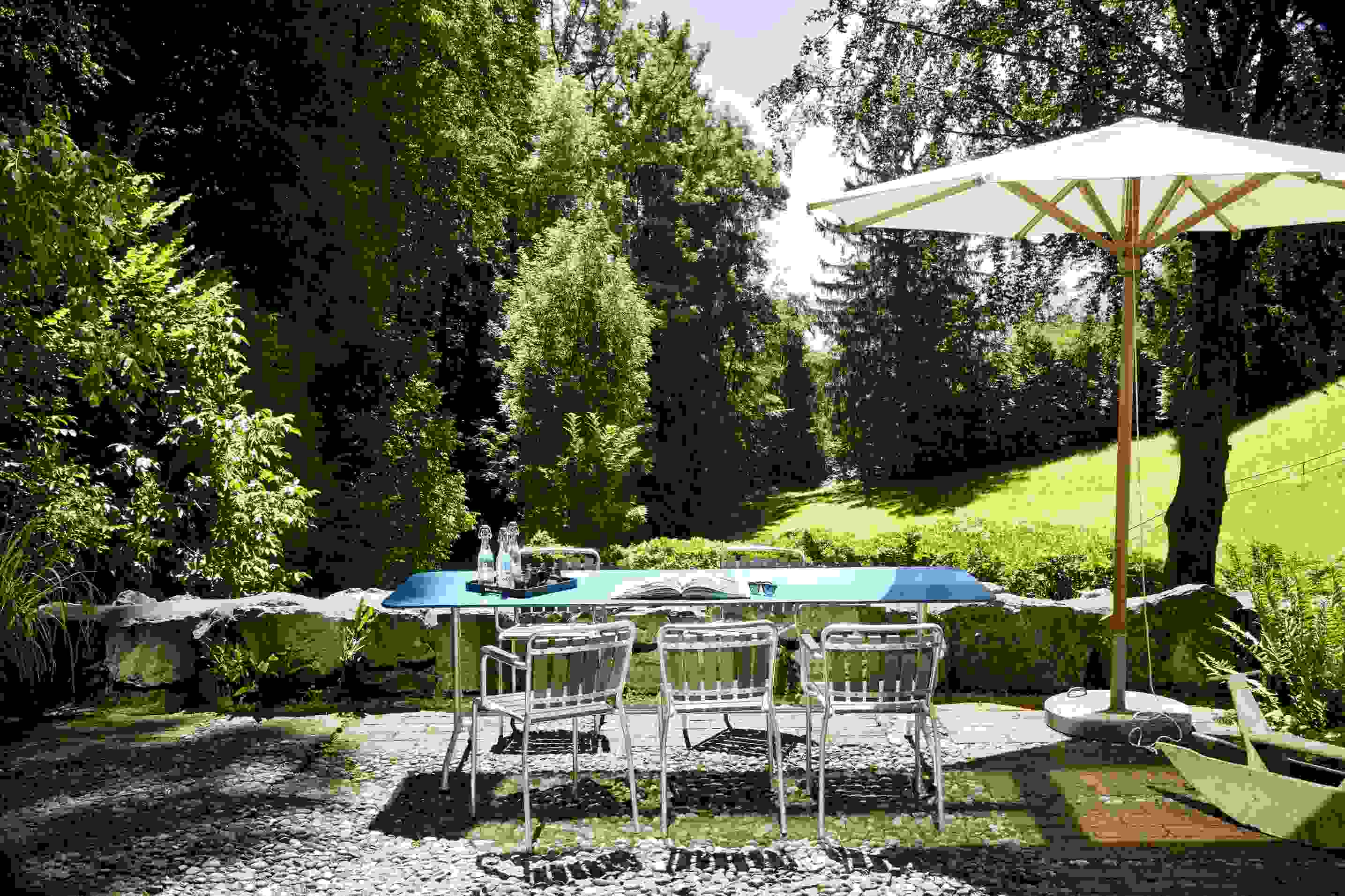 Haefeli Table à manger Outdoor L 160 x P 80 x H 74 cm Embru   