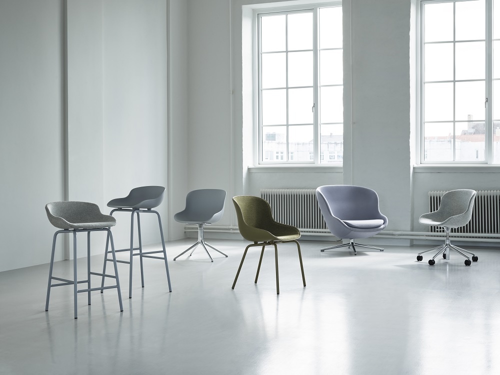 Hyg Lounge Chair Low Swivel Fauteuil Normann Copenhagen