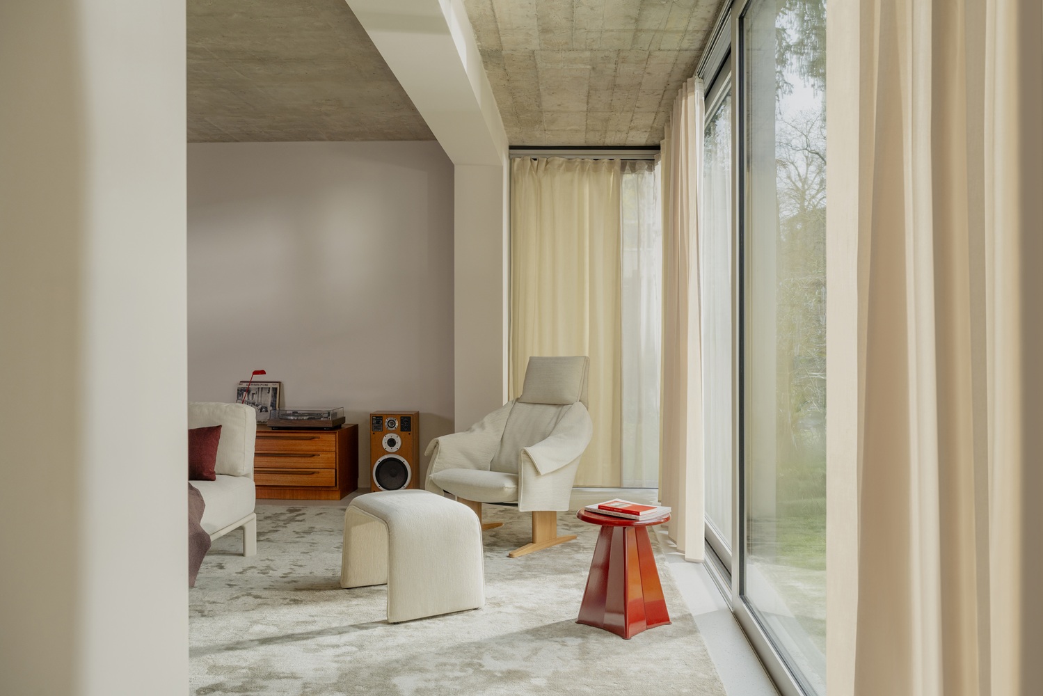 Bascule Fauteuil à dossier haut avec banquette Vitra